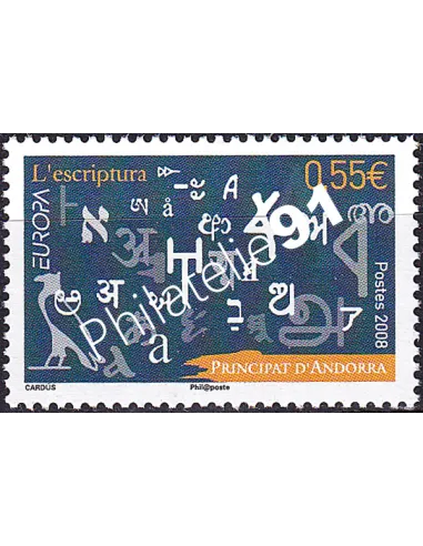 Andorre français, n° 655, collection timbres Europe