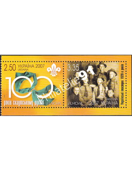 Ukraine, n° 783 à 784, Paire de carnet, Collection timbres Europa