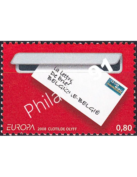 Belgique, n° 3762, collection timbres Europa