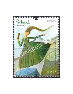 AÇORES, n° 551, collection timbres Europe