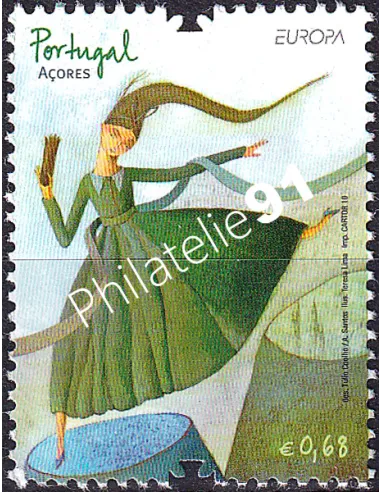 AÇORES, n° 551, collection timbres Europe