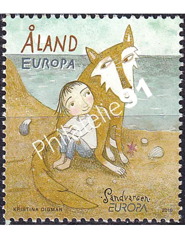 Aland, n° 324, collection timbres Europe