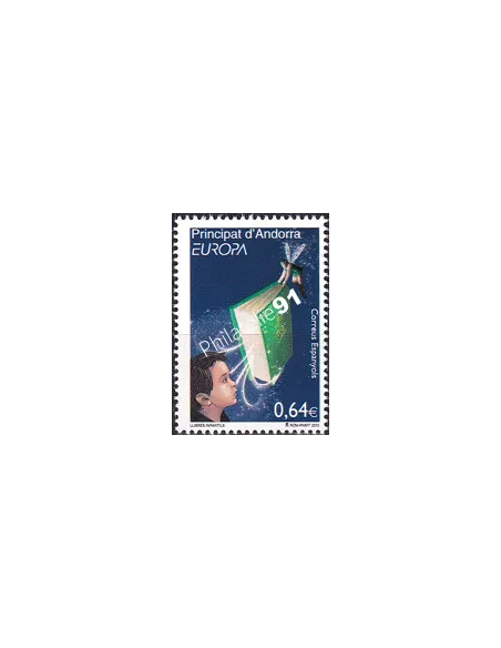 Andorre espagnol, n° 360, collection timbres Europe