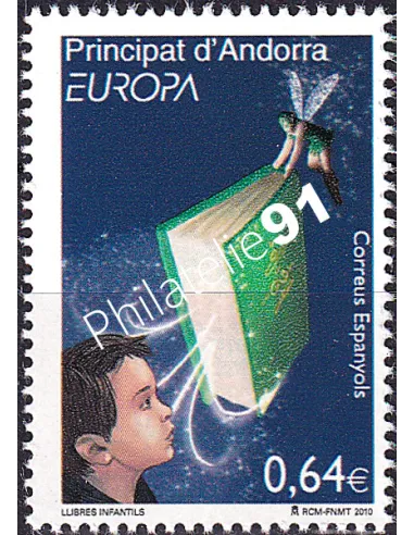 Andorre espagnol, n° 360, collection timbres Europe