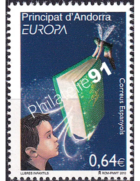 Andorre espagnol, n° 360, collection timbres Europe