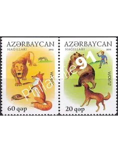Azerbaïdjan, n° 679a à 679a, Paire de carnet, timbres Europa