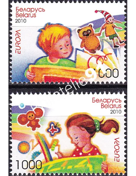 Biélorussie, n° 694 à 695, timbres Europa