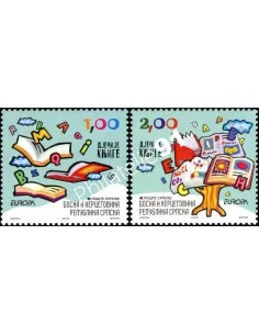 République Serbe de Bosnie, n° 460 à 461, collection timbres Europa