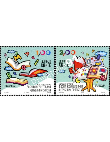 République Serbe de Bosnie, n° 460 à 461, collection timbres Europa