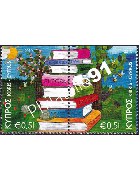 Chypre, n° 1194a à 1195a, paire de carnet, collection timbres Europa