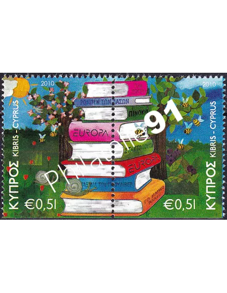 Chypre, n° 1194b à 1195b, paire de carnet, collection timbres Europa