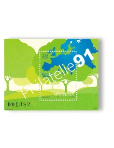 Albanie, BF n° 142, collection timbres Europa