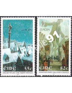 Irlande, n° 1932 à 1933, collection timbres Europa