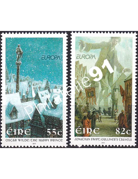 Irlande, n° 1932 à 1933, collection timbres Europa