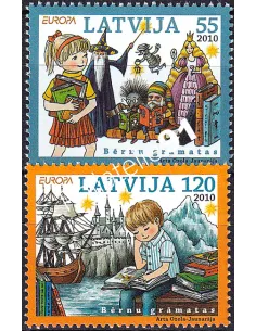 Lettonie, n° 755 à 756, timbres Europa
