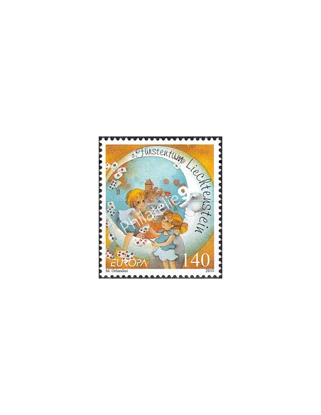 Liechtenstein, n° 1504, collection timbres Europa