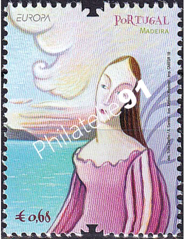 Madère, n° 313, collection timbres Europa