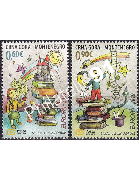 Monténégro n° 238 à 239, collection timbres Europa