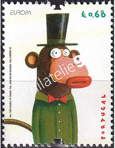 Portugal, n° 3488, collection timbres Europa