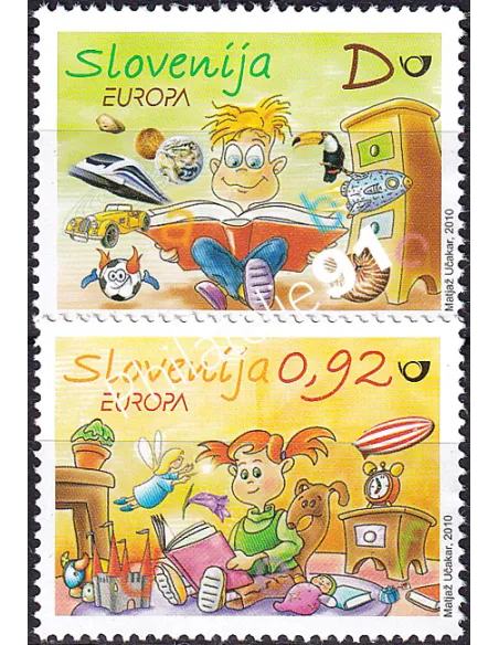 Slovénie, n° 703 à 704, timbres Europa