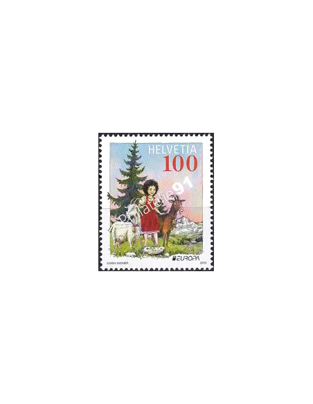 Suisse, n° 2079, collection timbres Europe