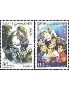 Turquie, n° 3513 à 3514, collection timbres Europa