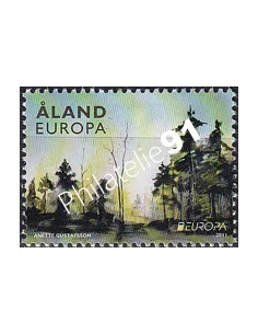 Aland, n° 341, collection timbres Europe
