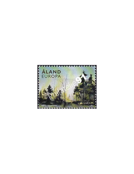 Aland, n° 341, collection timbres Europe