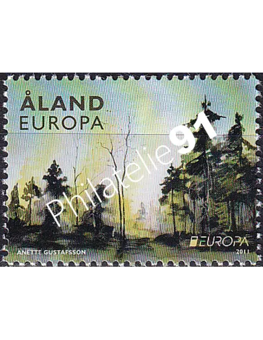 Aland, n° 341, collection timbres Europe