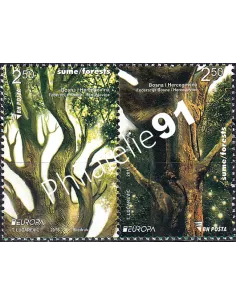 Bosnie-Herzégovine, n° 646 à 647, Paire, collection timbres Europa