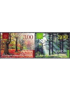 Timbres d'Herceg-Bosna, n° 280 et 281, paire, timbres Europa