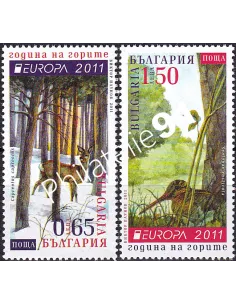 Bulgarie n° 4275 à 4276, collection timbre Europa