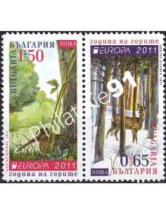 Bulgarie n° 4275a à 4276a, Paire de carnet, collection timbre Europa