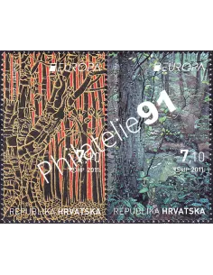 Croatie, n° 927 à 928, paire, collection timbres Europa