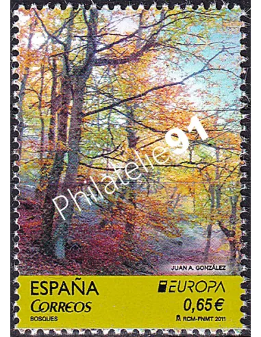 Espagne, n° 4301, collection timbres Europa