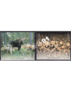 Estonie, n° 646 à 647, timbres Europa