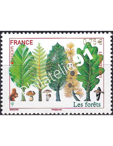 France, n° 4551, Europa 2011, collection timbres Europe