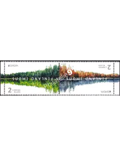 Finlande, n° 2073A, Paire, collection timbres Europa