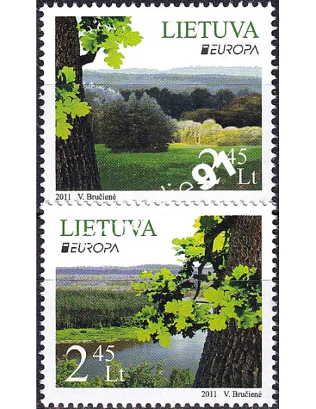 Lituanie, n° 924 à 925, timbres Europa