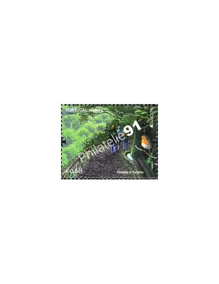 Timbre de Madère n° 316, collection timbres Europa