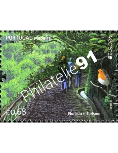 Timbre de Madère n° 316, collection timbres Europa