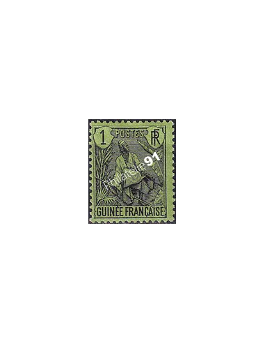 GUINEE, n° 18 charnière, collection timbres Colonies françaises