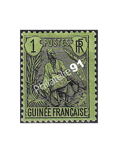 GUINEE, n° 18 charnière, collection timbres Colonies françaises
