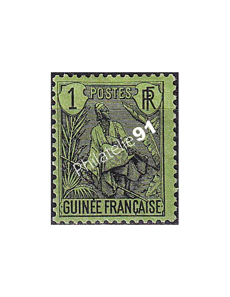 GUINEE, n° 18 charnière, collection timbres Colonies françaises