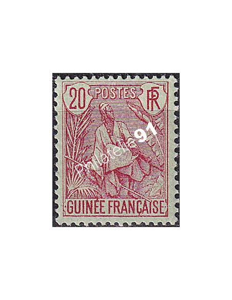 GUINEE, n° 24 charnière, collection timbres Colonies françaises