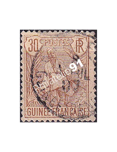 GUINEE, n° 26 oblitéré, collection timbres Colonies françaises