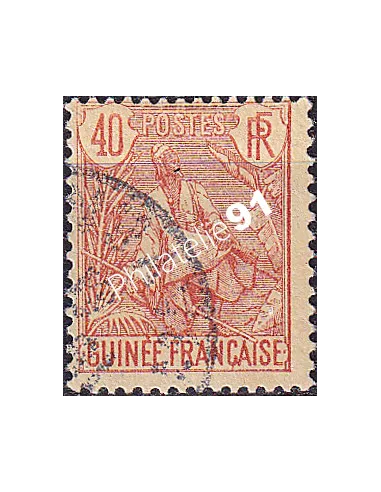 GUINEE, n° 27 oblitéré, collection timbres Colonies françaises