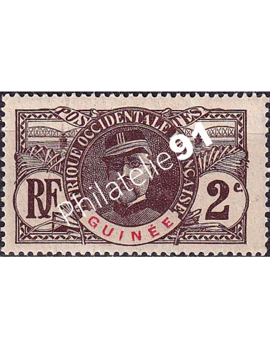 GUINEE, n° 34 neuf, collection timbres Colonies françaises