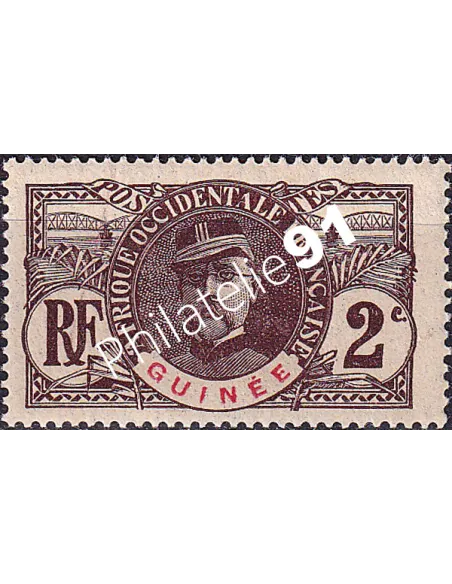 GUINEE, n° 34 neuf, collection timbres Colonies françaises