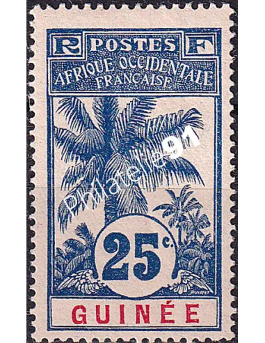 GUINEE, n° 39 charnière, collection timbres Colonies françaises